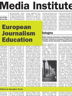 cover image of European Journalism Education